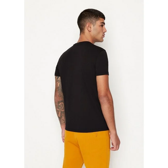 Camiseta Armani Exchange Negra Hombre