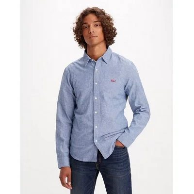 Camisa Levi's Azul Logo...