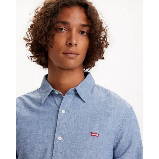 Camisa Levi's Azul Hombre