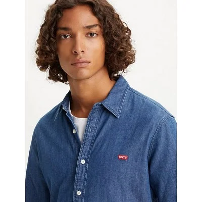 Camisa Levi\'s Azul Logo... 2