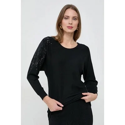 Jersey Guess Negro Pedrería...