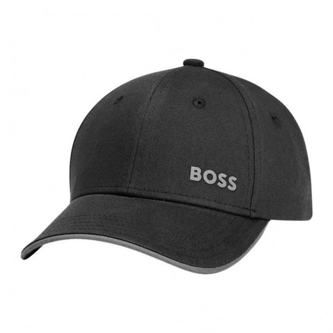 Gorra Boss Negra Logo Pequeño