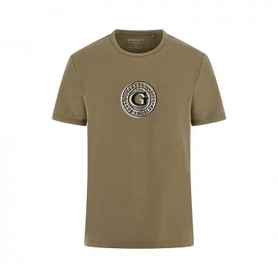 Camiseta Guess Kaki Logo...