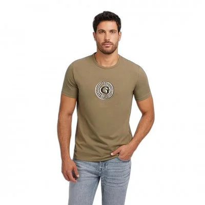Camiseta Guess Kaki Logo... 2