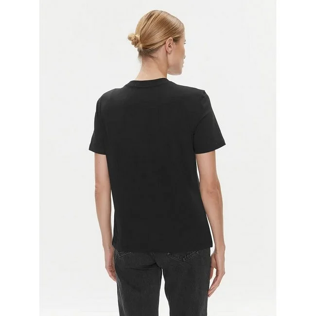Camiseta Calvin Klein Negra Mujer