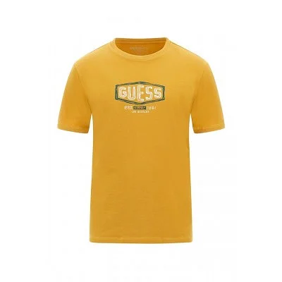 Camiseta Guess Hombre Naranja