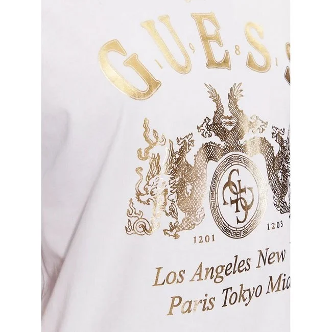 Camiseta Guess Hombre Blanca