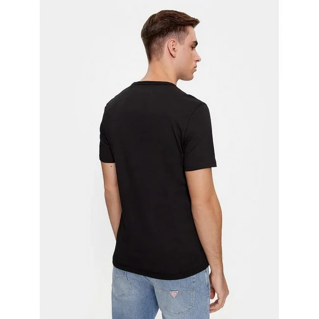 Camiseta Guess Hombre Negra