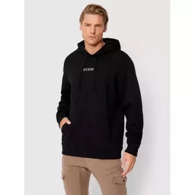 Sudadera Guess Hombre Negra...