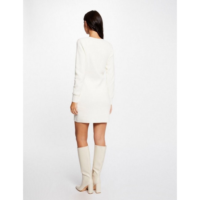 Morgan El Corte Ingles Mujer Vestido Largo Acampanado Holgado Azul