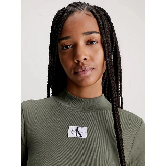 Vestido Calvin Klein Verde Mujer Vestido Calvin Klein Verde Mujer