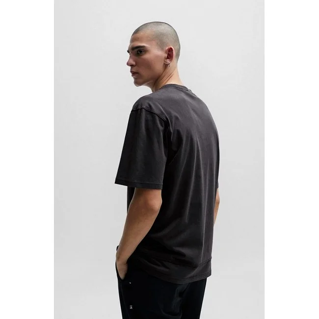 Camiseta Hugo Negra Hombre