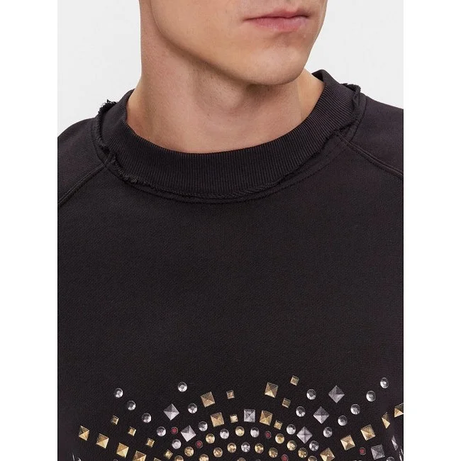 Sudadera Hugo Negra Hombre