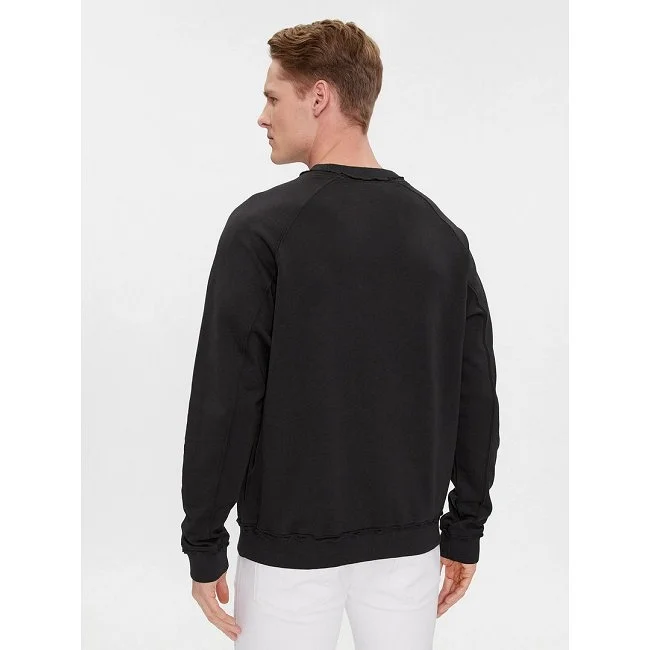 Sudadera Hugo Negra Hombre