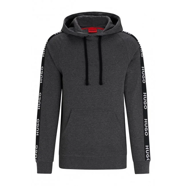 Sudadera Hugo Gris Oscuro Hombre
