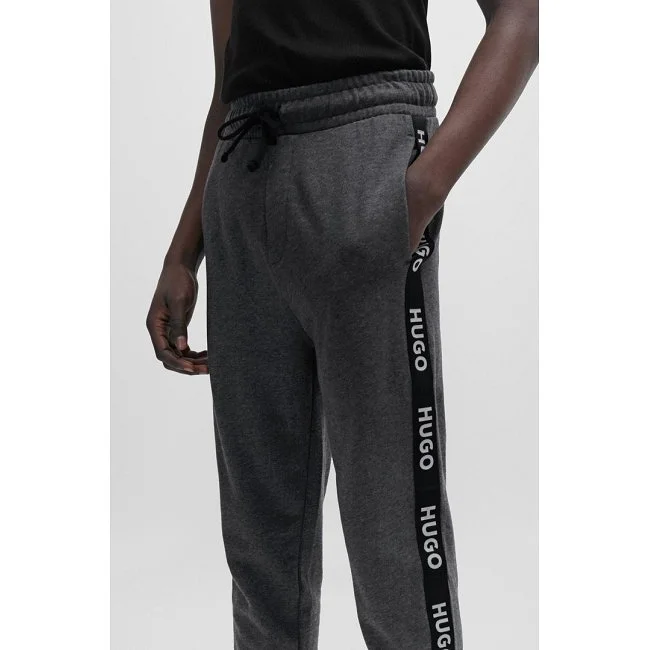 Pantalón Hugo Gris Oscuro Banda...