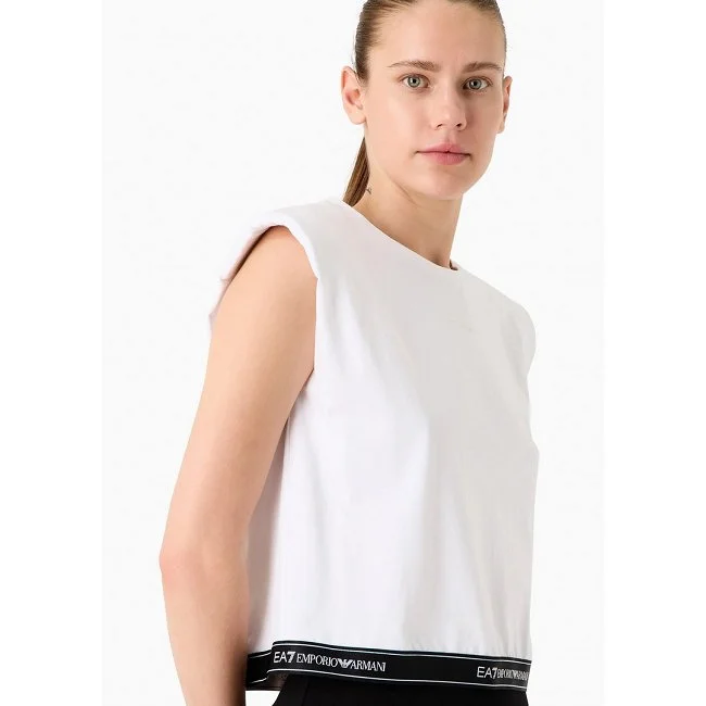 Camiseta Armani Blanca Mujer