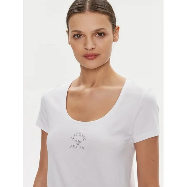 Camiseta Armani Blanca Mujer