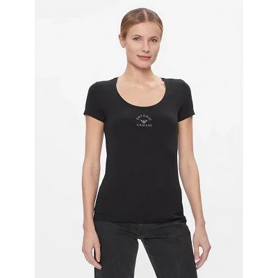Camiseta Armani Negra Logo...