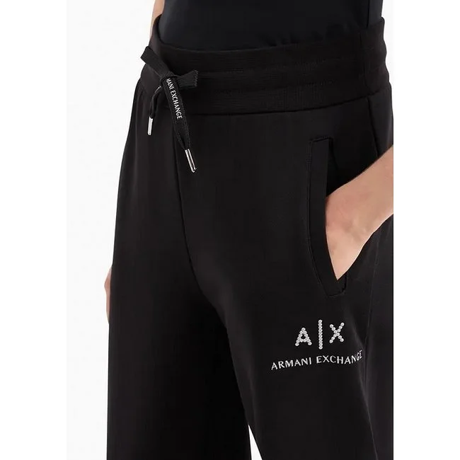 Pantalón Armani Exchange Negro Mujer