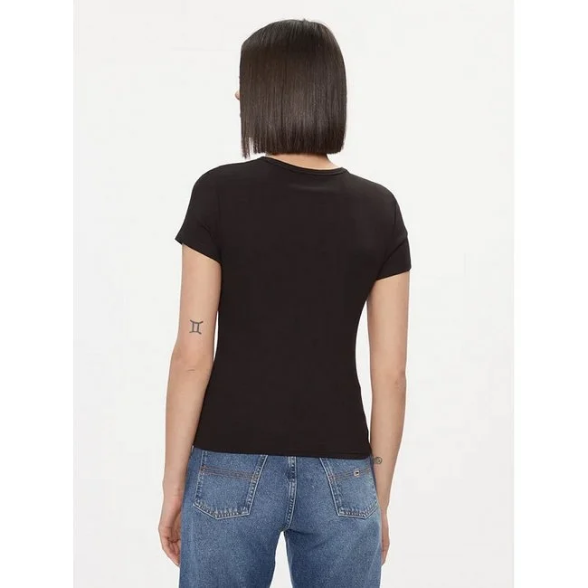 Camiseta Tommy Hilfiger Negra Mujer Camiseta Tommy Hilfiger Negra Mujer