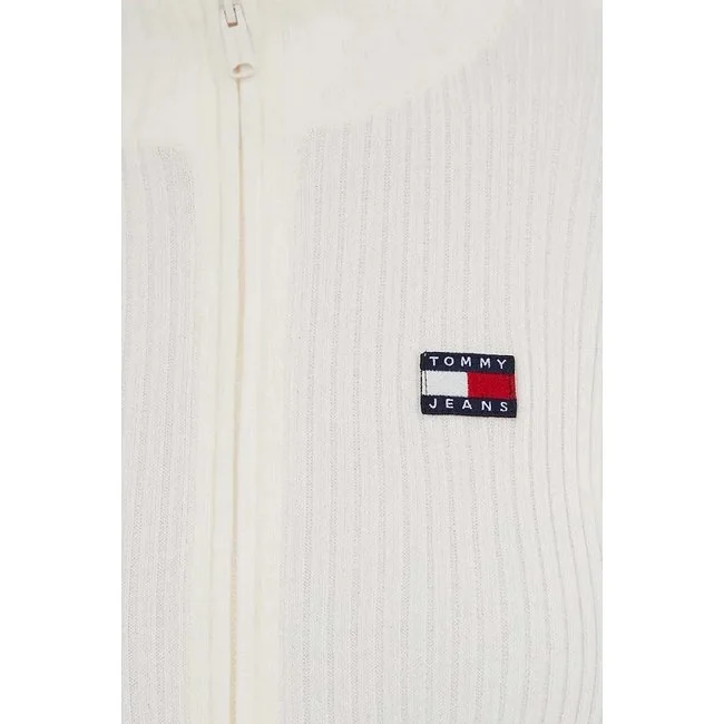 Jersey Tommy Hilfiger Blanco Mujer Jersey Tommy Hilfiger Blanco Mujer