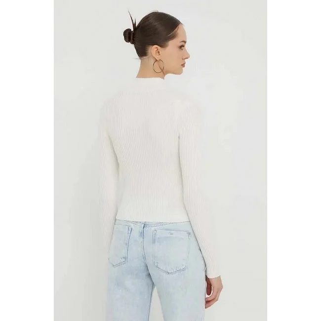 Jersey Tommy Hilfiger Blanco Mujer Jersey Tommy Hilfiger Blanco Mujer