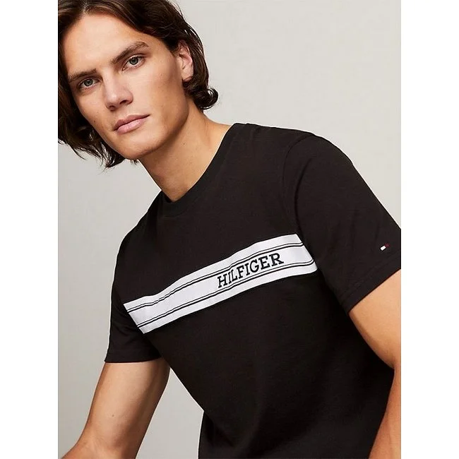 Camiseta Tommy Hilfiger Negra Hombre