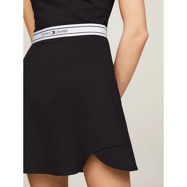 Vestido Tommy Hilfiger Negro Mujer