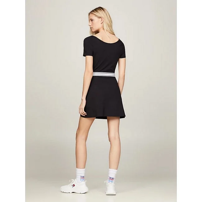 Vestido Tommy Hilfiger Negro Mujer