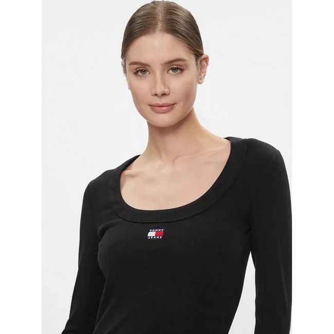 Vestido Tommy Hilfiger Negro Mujer