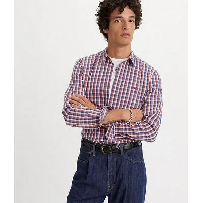 Camisa Levi\'s Roja y Azul...