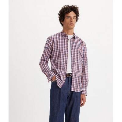Camisa Levi\'s Roja y Azul... 2