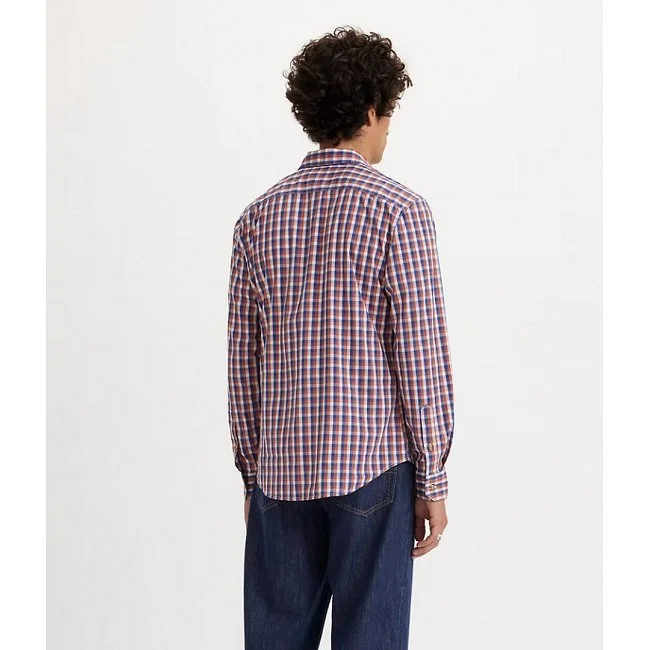 Camisa Levi's Roja y Azul Hombre Camisa Levi's Roja y Azul Hombre