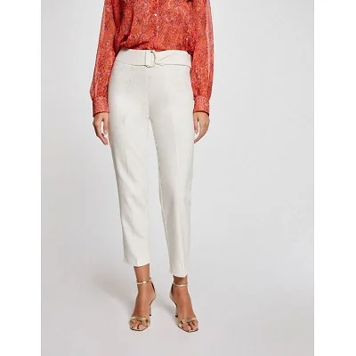 Pantalón Morgan Marfil Mujer