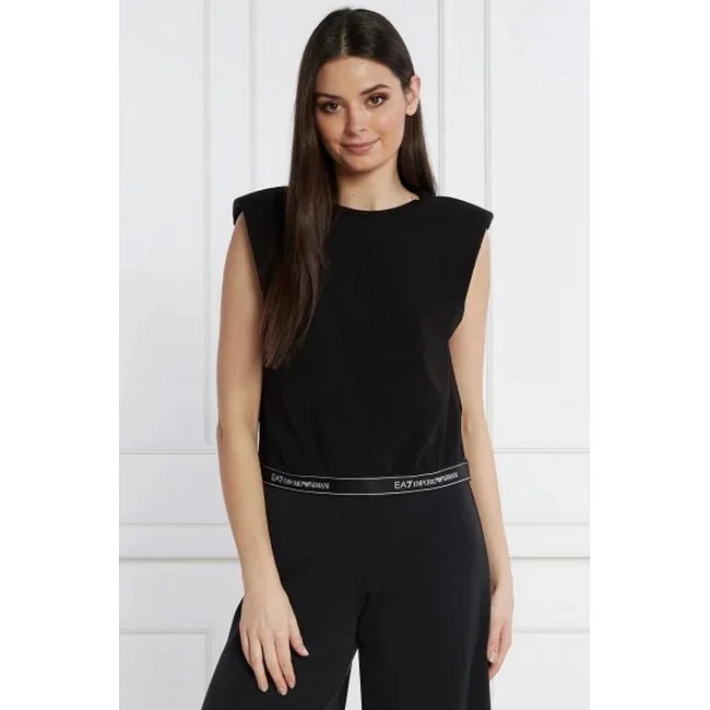 Camiseta Armani Negra Mujer