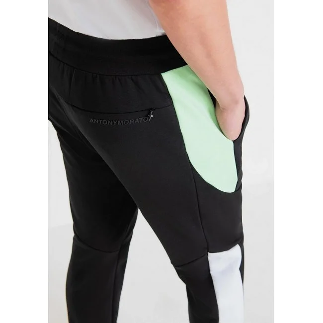 Pantalón Antony Morato Negro y Verde...