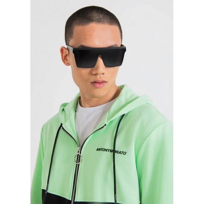 Sudadera Antony Morato Verde y Negra...