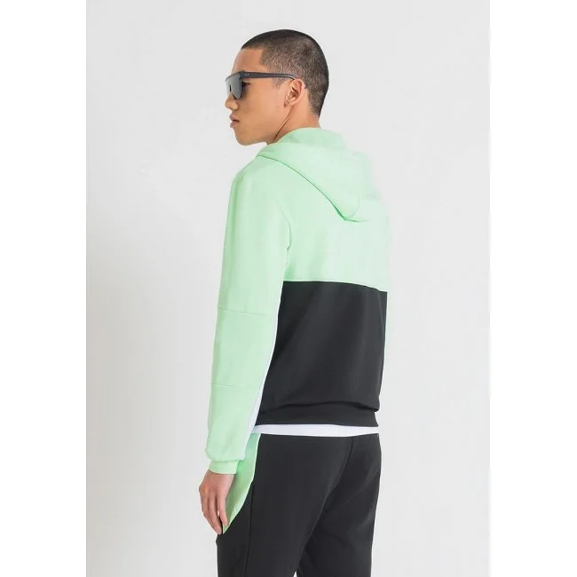 Sudadera Antony Morato Verde y Negra...