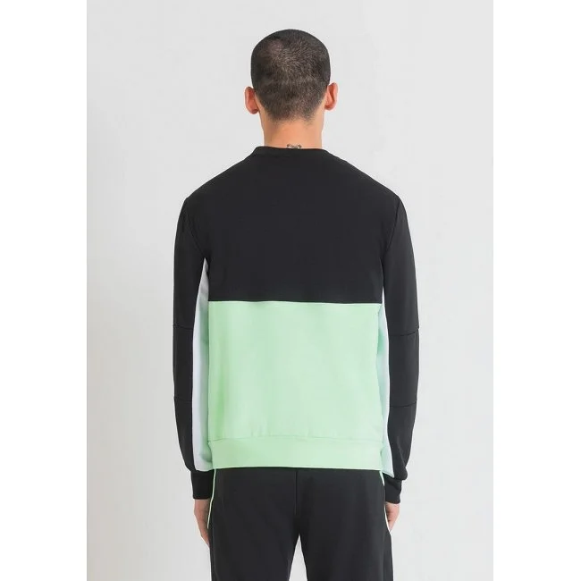 Sudadera Antony Morato Verde y Negra...