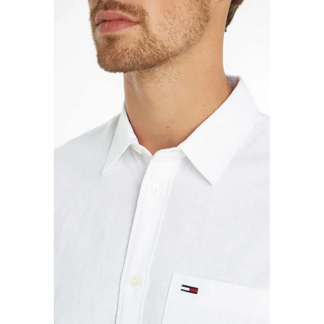 Camisa Tommy Hilfiger Blanca Hombre