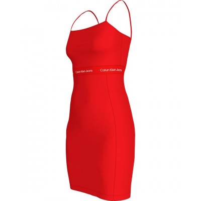 Vestido Calvin Klein Rojo... 2