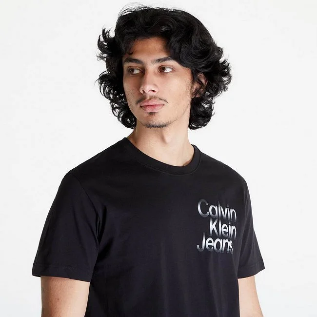 Camiseta Calvin Klein Negra Hombre