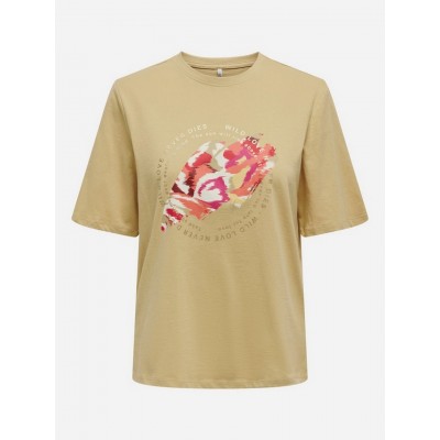 Camiseta ONLY Kaki...