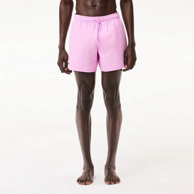 Bañador Lacoste Rosa Hombre