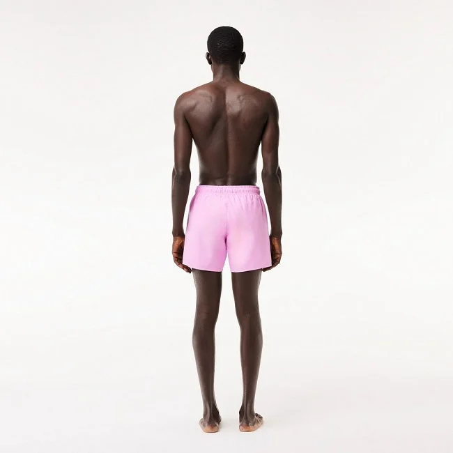 Bañador Lacoste Rosa Hombre