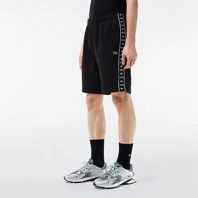 Pantalón Lacoste Negro Logo...