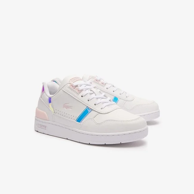 Zapatillas Lacoste Blancas y Rosas...