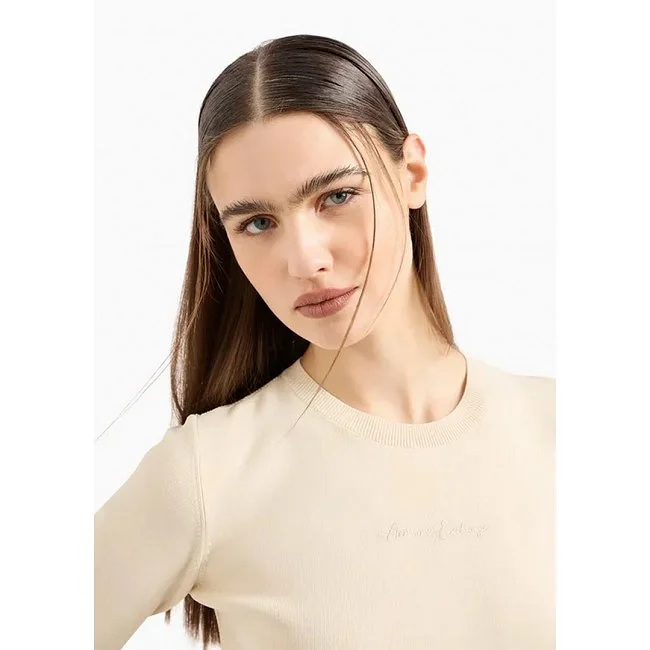 Vestido Armani Exchange Beige Mujer