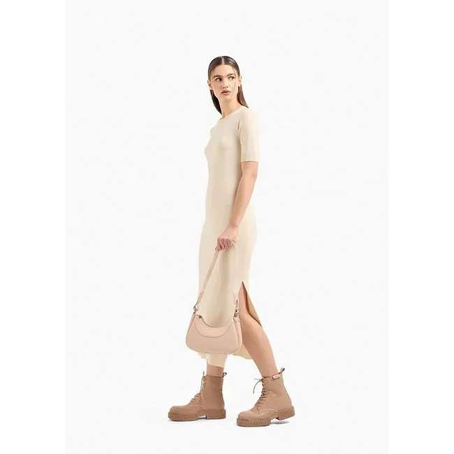 Vestido Armani Exchange Beige Mujer